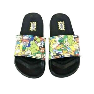 Rugrats Slide Sandal  Kids 13/1  New  Tommy Pickles | Chucky Finster | Reptar